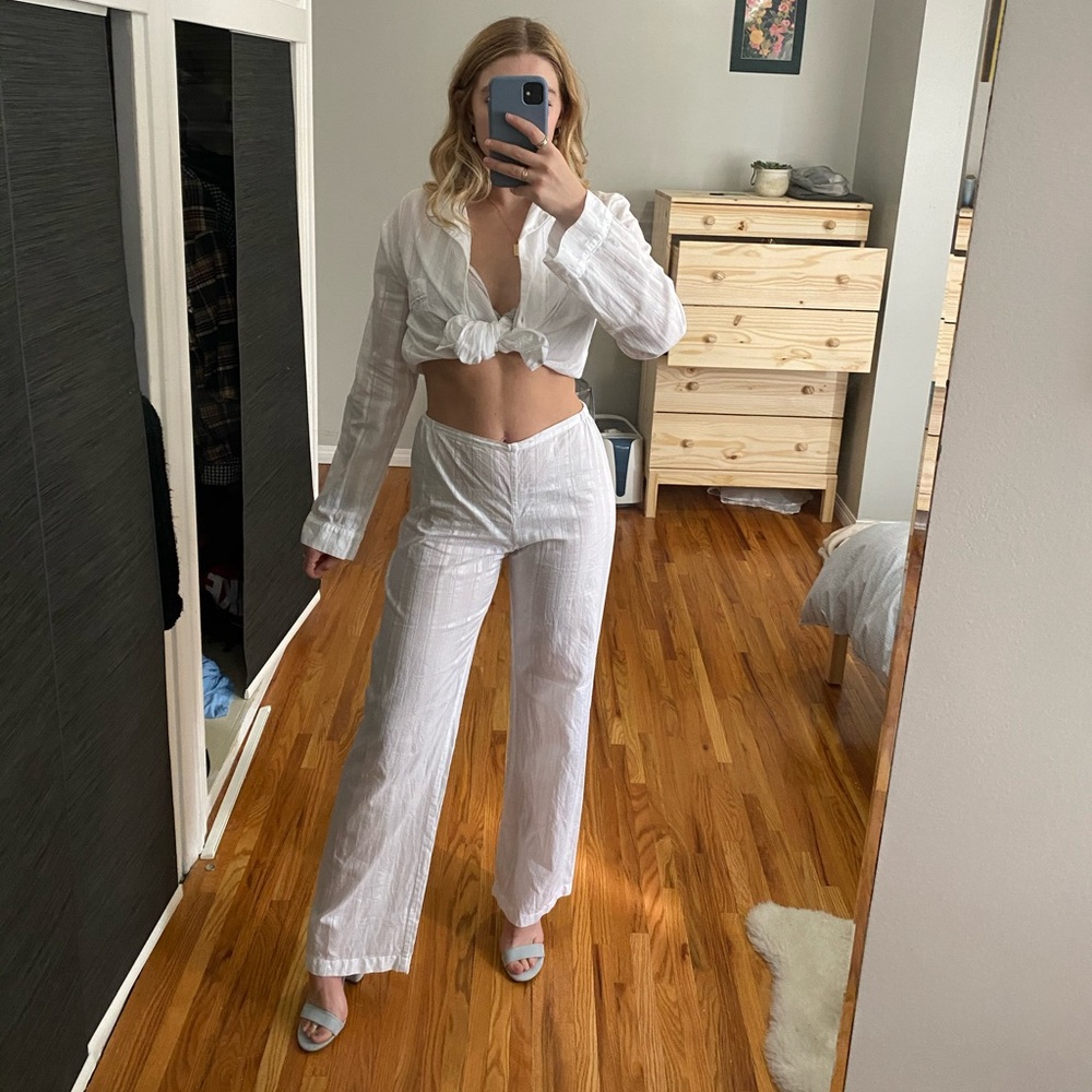 LINEN TWO PIECE SET